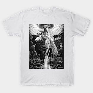 Horse Lover Pegasus Unicorn Centaur Stallion Riding T-Shirt